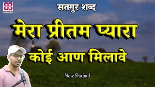 Mera pritam pyara koi aan milave || Babi - Guru Ram Das Ji || radha soami shabad || new shabad 2023