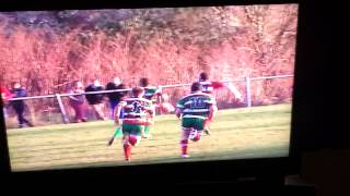 Kev Jones run hendy rfc vs furnace rfc