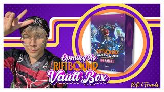 Benz opens up Riftbound's newest product - the Unleashed Vault Box!