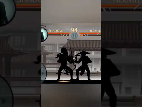 Shadow Fight 2 un golpe editar imposible #shadowfight2 #shorts