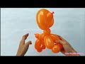 how to make poodle balloon. how to make balloon animals. balloon animals for beginners