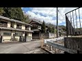 【室生西谷】住宅地の下に謎の空間がある山間の改良住宅。public housing with a mysterious space beneath the residential area.