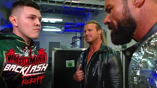 Dolph Ziggler & Robert Roode deliver Dominik Mysterio a beatdown: WrestleMania Backlash Kickoff Show