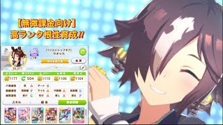 【ウマ娘】無微課金向け！根性育成で誰でもできる高ランク育成！ウォッカ