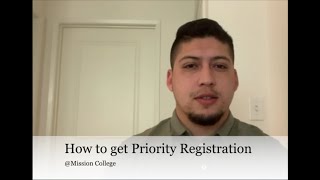 Earn Priority Registration for Winter and Spring 2021