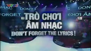 VTV3 - Trò Chơi Âm Nhạc (14/8/2013)