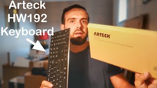 Arteck HW192 Wireless Keyboard Unboxing and Review