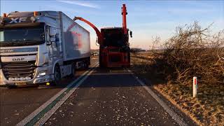 De nieuwe Claas Xerion snipper combi van Fuhler loon en verhuurbedrijf uit Emmen in actie