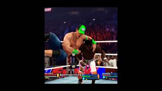 John cena flying bulldog to Kofi kingston #wwe2k24 #kofikingston #thenewday #kofi #kingston #2k24