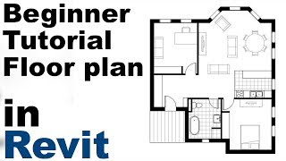 Revit Beginner Tutorial - Floor plan (part 1)