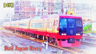 253-1000 series NIKKO Limited Express arriving at Shinjuku Station, Tokyo | Train Japan