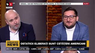 BUNĂ, ROMÂNIA! HAMAS: 2 OSTATICI AMERICANI ELIBERAȚI / CTP EXPLICĂ PARALELA HAMAS-CREȘTINI. P3/3