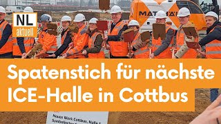 Cottbus | Spatenstich für ICE-Werk Halle 1