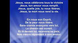 JÉSUS, NOUS CÉLÉBRONS TOUS TA VICTOIRE - Louange Vivante