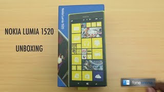 Nokia Lumia 1520 Unboxing