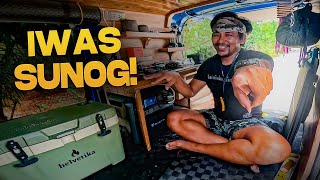 FIXING MY CAMPER VAN'S POWER LINE | Preparation to Mindanao