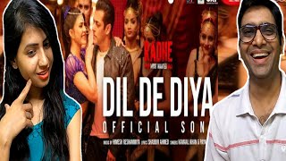 Dil De Diya Song Reaction | Radhe | Salman Khan,Jacqueline Fernandez,Himesh | Cine Entertainment 2.0