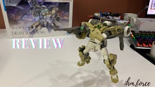 Review HG Demi Barding