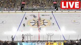 NHL LIVE🔴 Seattle Kraken vs Boston Bruins - 15th February 2024 | NHL Full Match - NHL 24