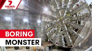 Sydney's biggest tunnel boring machine ready to dig | 7NEWS