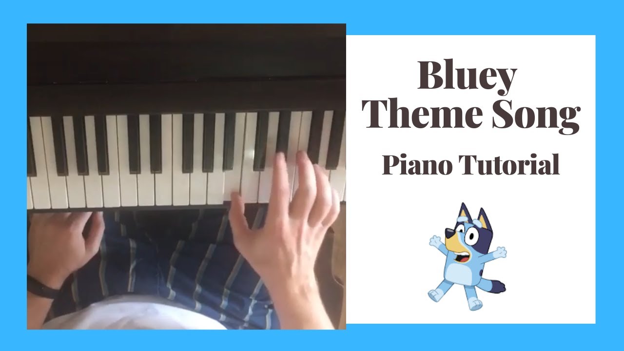 Bluey Theme Song Sheet Music