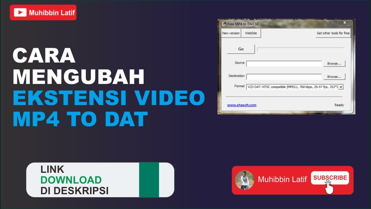 Cara Merubah Mp4 Ke Dat - Saung Belajar