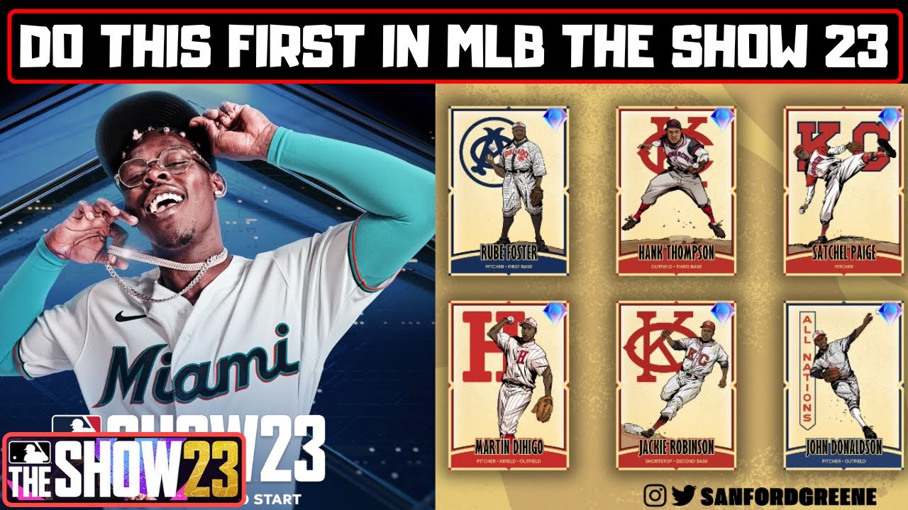 The FIRST THING To Do In MLB The Show 23! *EXCLUSIVE CONTENT* - YouTube