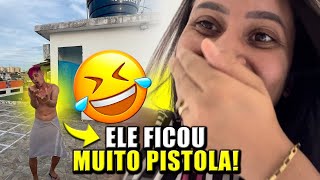 BRENDA FLAGRA CREMOLAW CAGANDO NA SUA CASA🤣