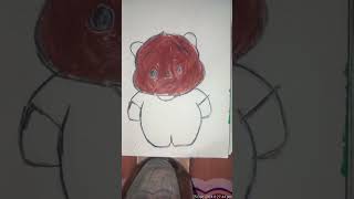 Drawing and colouring a bear 🐻🐻#art #drawing #coloring #munif the artist