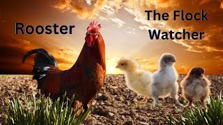 How Does A Rooster Watch The Flock When They Eat?