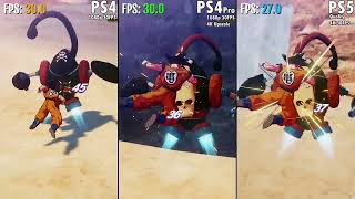 Dragon Ball Z  Kakarot Next Gen Update PS4 vs  PS4 Pro vs  PS5 Comparison