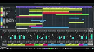 Cinematic Electronic Music / Cubase 13