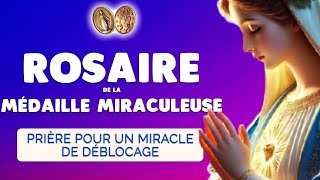 ✝️ ROSAIRE de la MÉDAILLE MIRACULEUSE Jour 9 🙏 Prière Pour Un Puissant Miracle de Marie ✝️ #jesus