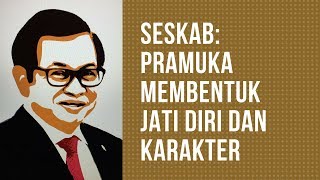 Beruntung Sempat Jadi Aktivisnya, Seskab: Pramuka Membentuk Jati Diri dan Karakter