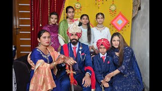 SEHRA BANDI | ਸਿਹਰਾ ਬੰਨ੍ਹਣਾ ਪੰਜਾਬੀ ਰਸਮ | sweet sister 👧#punjabiculture #marrigestatus  @YadDulowal