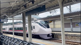 【何かと遅れがちの最速達便】7M 常磐線特急ひたち7号 内郷駅 通過 (K6編成)