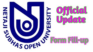 NSOU/Nsou Official Update/Ug+Bdp/Form Fill-up