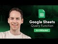 Google Sheets Query Function Explained in 3 minutes!