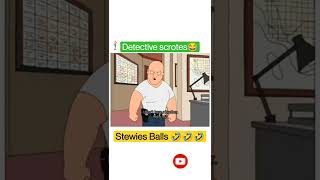 Family guy: Detective scrotes Uhh😂#shorts #viral #comedy #funny #familyguy #petergriffin