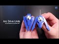 hg gundam 00 diver arc asmr build ガンダムダブルオーダイバーアーク beat build