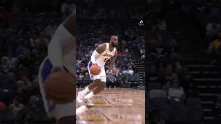 LeBron James toughest dunk vs Sacramento Kings #shorts NBA