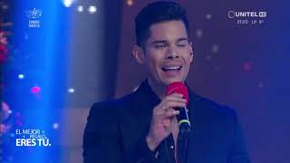 Jonathan Hermosa interpretó 'Aleluya' y 'Navidad Navidad'