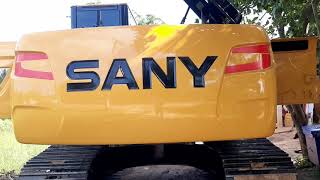 พาดูปั้ม K7V เครื่อง 4M50 SANY SY215C SUPER ACE .ใหม่ถอดด้าม excavator EP.7477