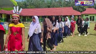 KARUNGUT TANDAK TIMANG IBU YOHANA & NULAE ACARA PERPISAHAN SMPN 4 KATINGAN HILIR