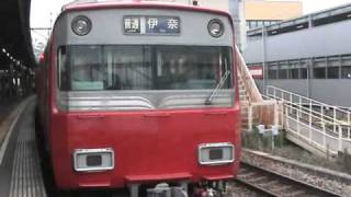 名鉄パノラマカー7025+7043　８両運用