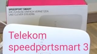 تركيب راوتر تليكوم  Telekom ,Speedport Smart 3