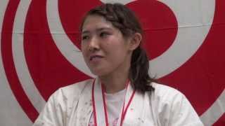 【新極真会】第45回全日本空手道選手権大会 女子準優勝 加藤小也香インタビュー   SHINKYOKUSHINKAI KARATE