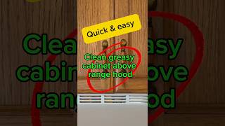 How to clean greasy cabinets #cleaning #home #diy #howto #cabinet #soda