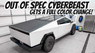 Full Color Change Wrap For The Out of Spec CyberBeast! Tesbros DIY Vinyl Wrap Kit Install