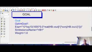 ADS - Using Optimization Engine to Optimize PA